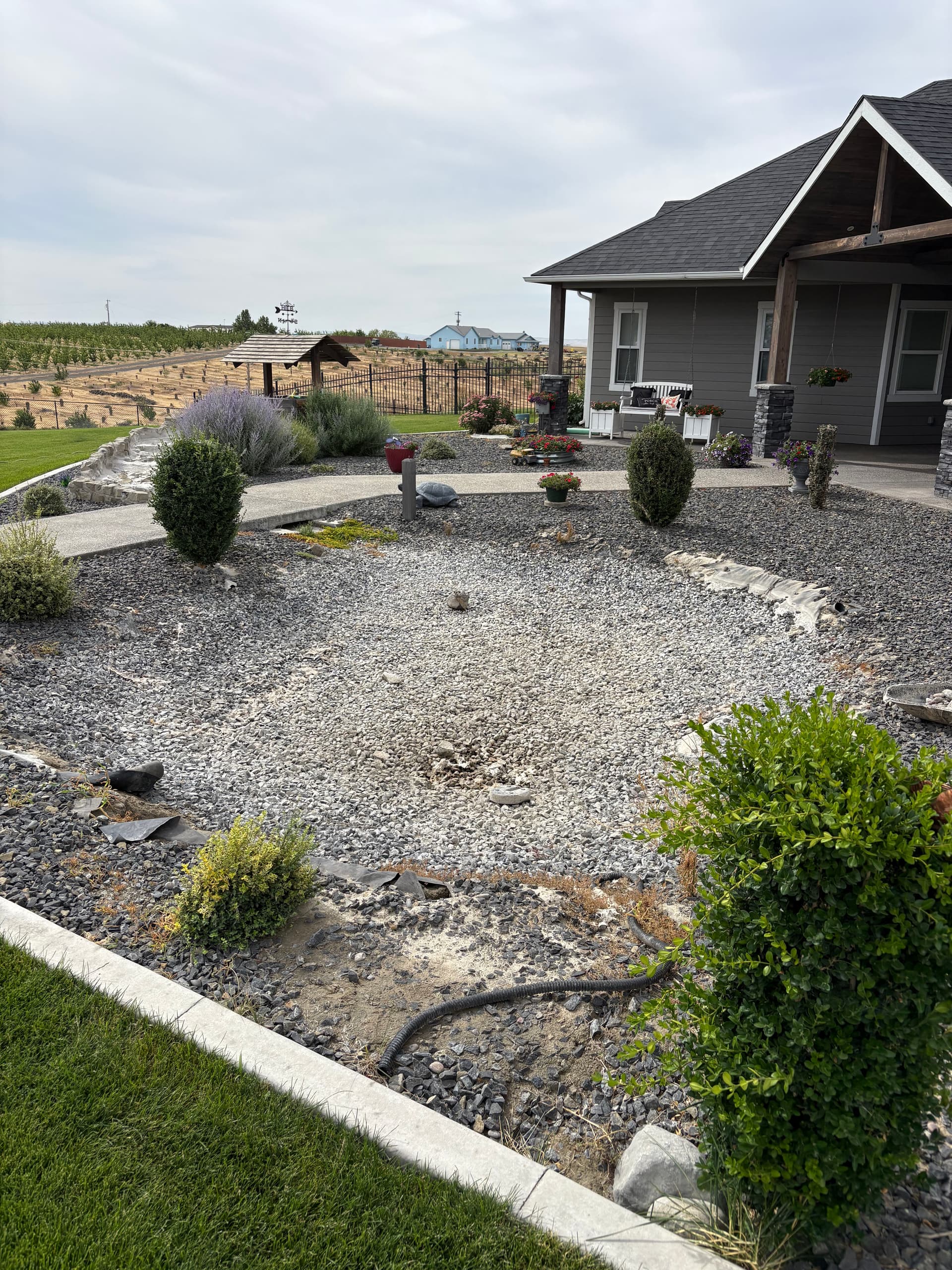 Gallery photos for Clean Excavation Work for a Bigger Fish Pond: Image #1
