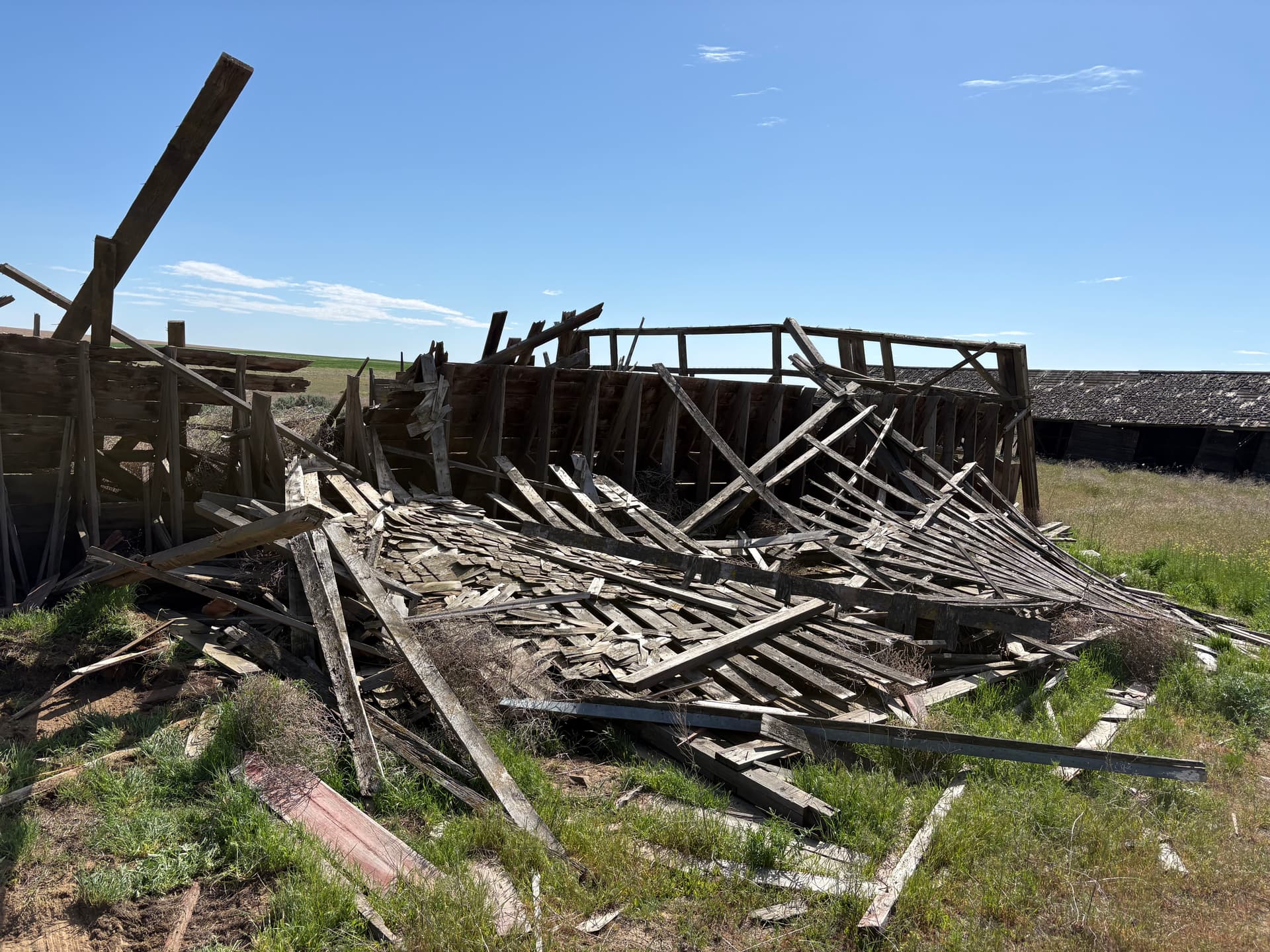 Old Barn Demolition Cleanup Done Right in Connell image