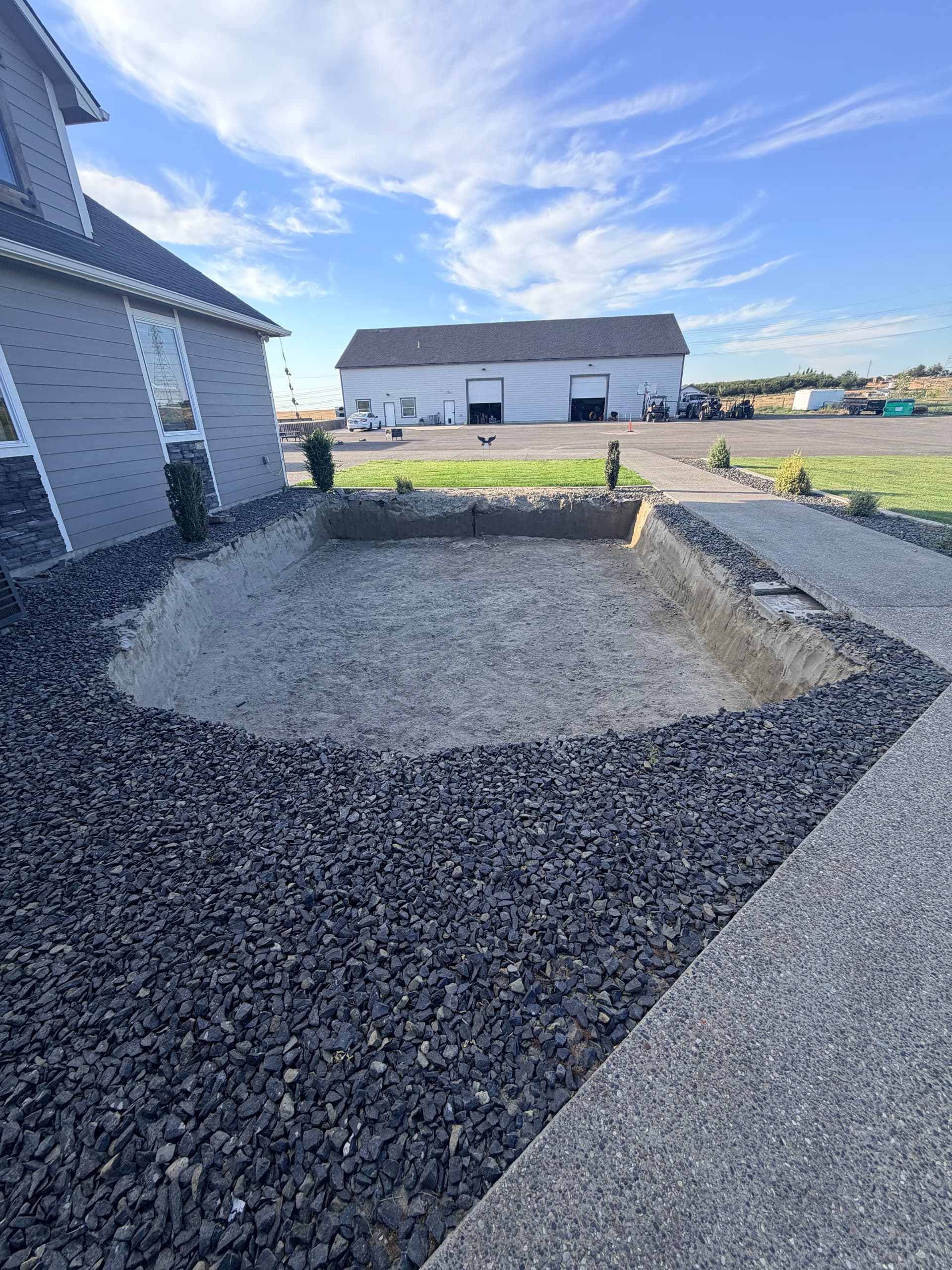 Gallery photos for Clean Excavation Work for a Bigger Fish Pond: Image #4