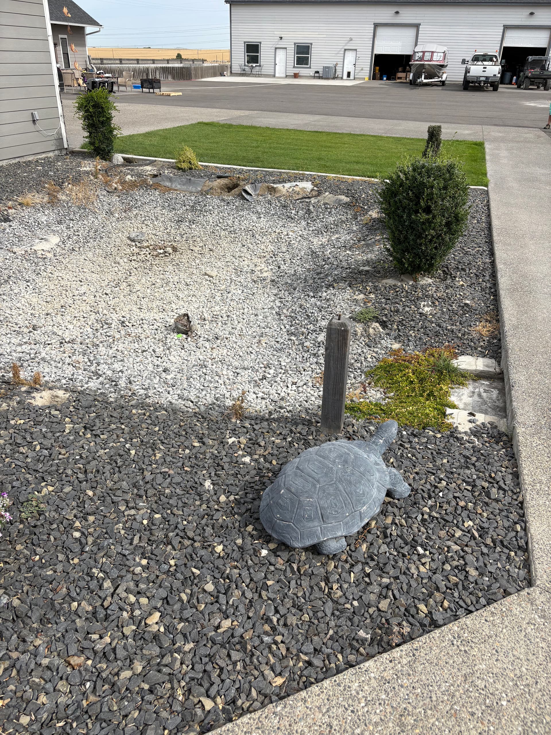 Gallery photos for Clean Excavation Work for a Bigger Fish Pond: Image #2